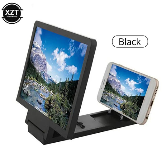 Mobile Phone Screen Magnifier Eye Protection Monitor 3D Video Screen Magnifier Folding Stand